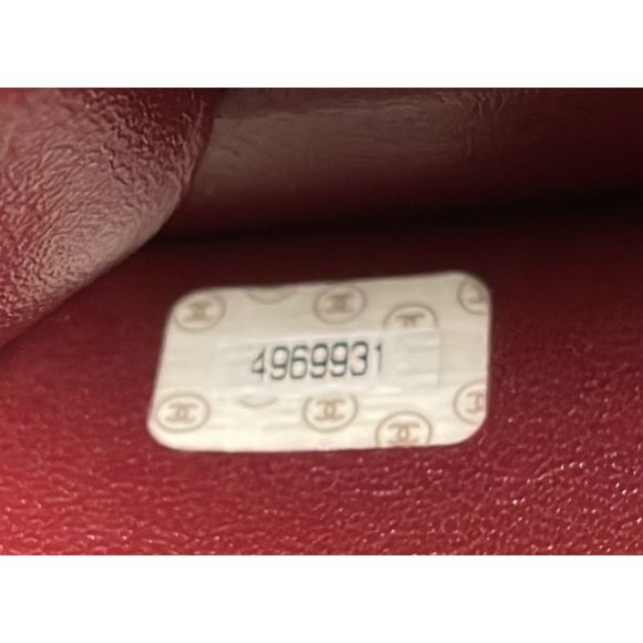 Chanel Vintage Full Flap Bag Quilted Lambskin Mini Black - Picture 10 of 10